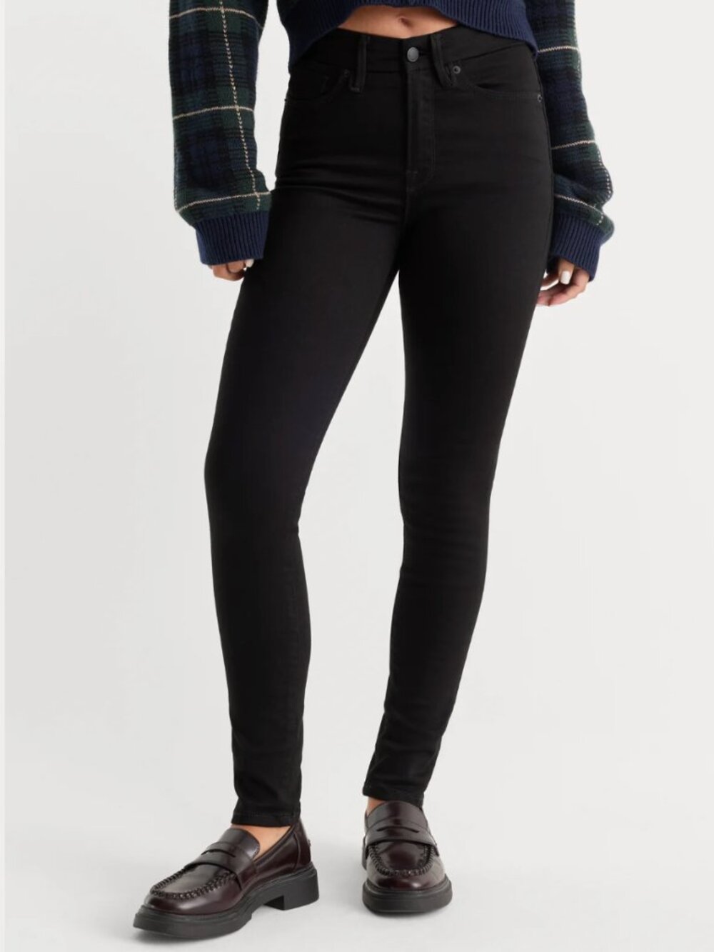 GOOD AMERICAN Good Leg Skinny Jeans